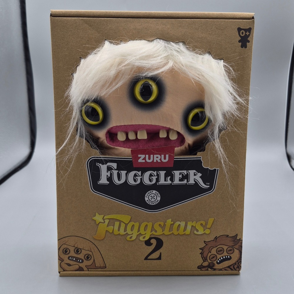 Zuru Fuggler Fuggstars 2 Lady Fugg Three Eyed Monster Plush Toy 15790A NEW